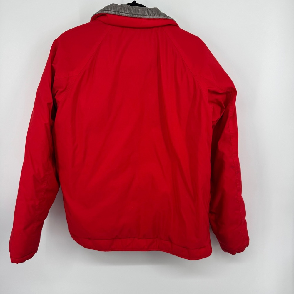VTG 70's The North Face Brown Label Red Down Puffer Parka Jacket Mens L Made USA - Picture 6 of 12